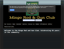 Tablet Screenshot of mingorodandgunclub.com